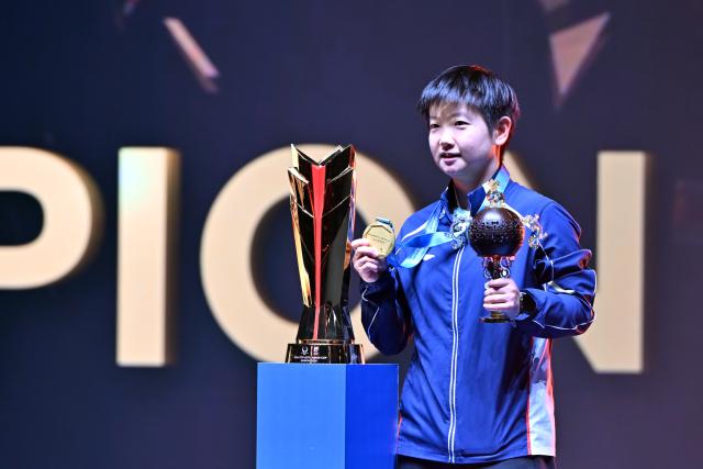 开云体育官网-孙颖莎首夺乒乓球亚洲杯女单冠军 王楚钦成功卫冕